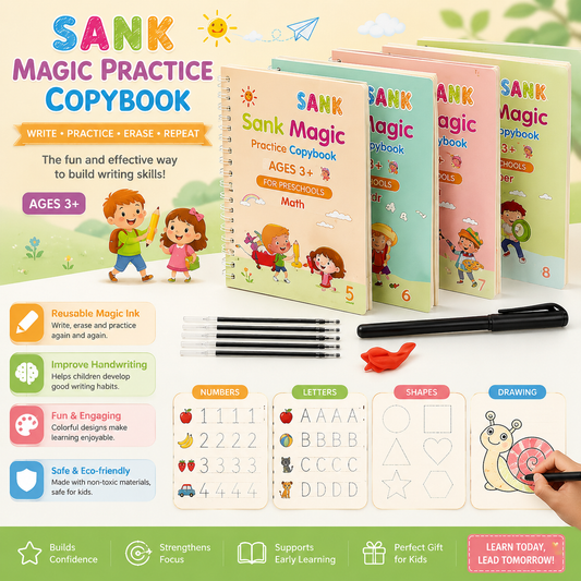Sank Magic Practice Copybook