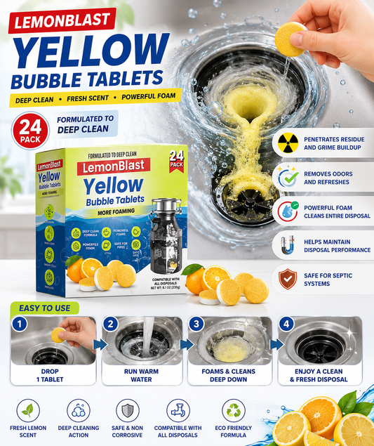 Lemon Blast Toilet Tablet 24Tablets
