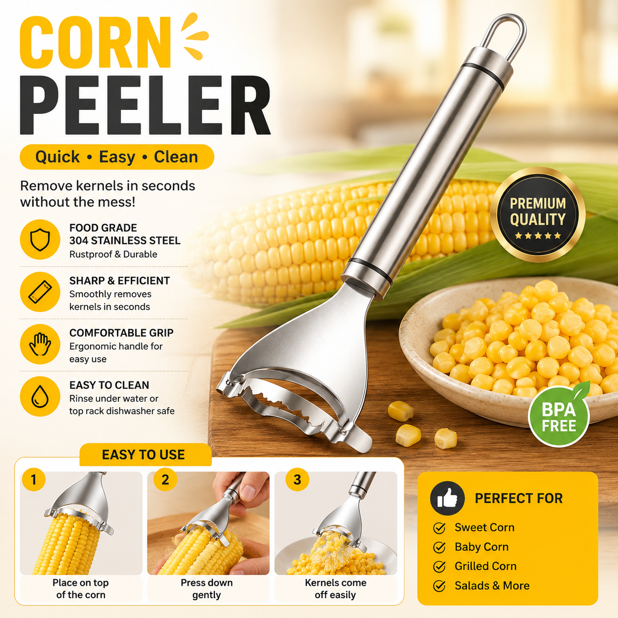 Corn Peeler